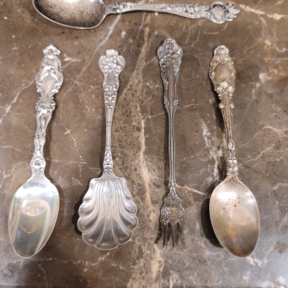 Sterling silver lot 450 grams